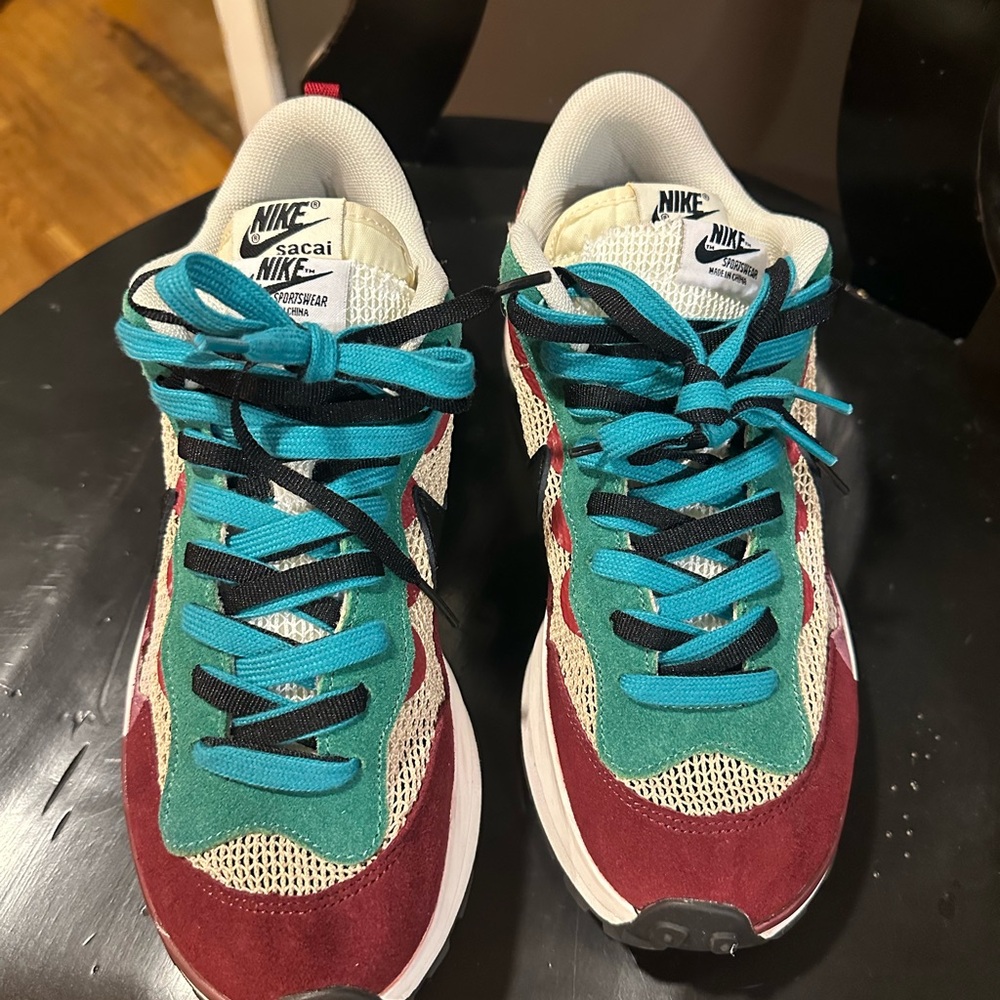 Nike sneakers - Red, Green, and White